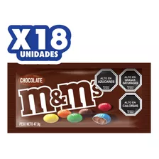 M&m Chocolate Con Leche 48g X 18un.