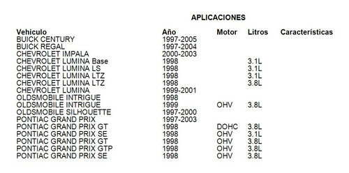 Filtro Acumulador A/c Chevrolet Lumina 1999-2001 Uac Foto 3