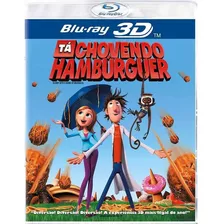 Blu-ray 3d - Tá Chovendo Hambúrguer (novo)