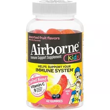 Airborne | Fruit Flavored Immune | 42 Gummies | Fruit