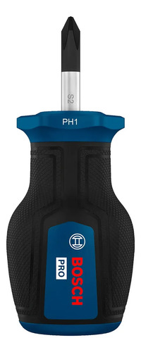 Destornillador Bosch Pro Corto Phillips Ph1 × 25 Mm