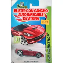 Hot Wheels Hwargento '14 Corvette Stingray Convertible J4711