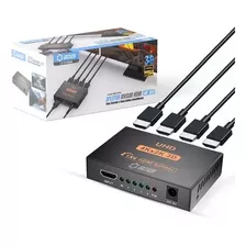 Adaptador Hdmi Splitter Distribuidor 4k 1x4 Versão 4k 3840p