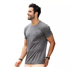 Camiseta Masculina Lisa Revanche Manga Extra Curta Machão