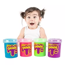 Massinha Gelelé Slime Tradicional Varias Cores Pote 152g Cor Variadas