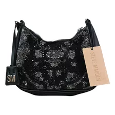 Crossbody Para Dama Negro Decorado M49 21x15cm Sm