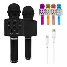 Microfono Karaoke Bluetooth Inalambrico Parlante Recargable