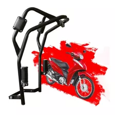 Protetor Com Pedaleira Carenagem E Motor Biz Honda 