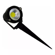 Kit 6 Luminaria Para Jardim Spot Espeto Verde Super Led 3w