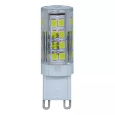 Lampara Led G9 Bipin 5w 220v Luz Dia Calida Milenium Led Color De La Luz Blanco Cálido