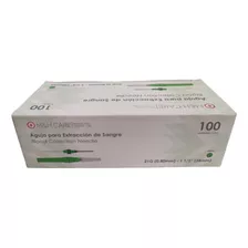 Aguja Vacutainer Para Extracción De Sangre 21 G - 1 1/2 