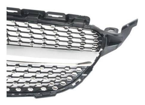 Front Bumper Diamond Grille Silver For Mercedes Benz W20 Td1 Foto 8