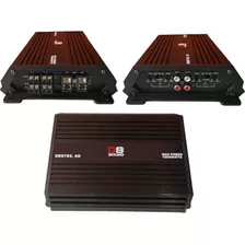 Db Sound Amplificador 4 Canales Dbst85.4 Nuevo Class D