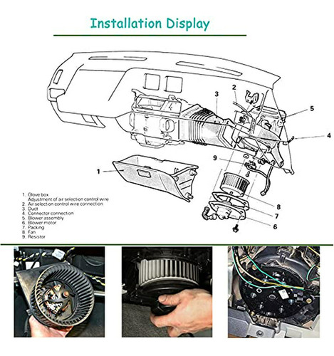 Motor Soplador Aire Acondicionado Compatible Nissan Foto 3