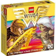 Lego Dc Wonder Woman Vs Cheetah 371 Peças 76157