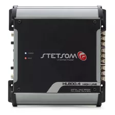 Modulo Amplificador Stetsom Hl800.4 800w Rms 4 Canais 1 Ohms