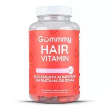 Gummy Hair Vitamin Morango Do Amor 60 Gomas