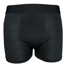 Cueca Boxer Box Microfibra Lisa Básica Casual