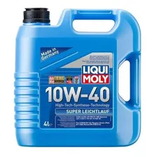 Aceite 10w40 Liqui Moly Tec. Sintetica 4l Bencina Y Diesel