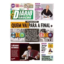 Jornal Diário Gaúcho 25/03/2023 Xuxa 60 Anos Luiz Carlos Bor