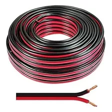 Cable Gemelo 2x1 Mm X100 Metros Polarizado Rojo Y Negro