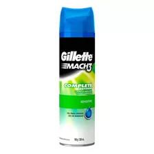 Gel Gillette Mach3 Complete Defense Sensitive 198g