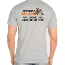 Uniforme Para Pet Shop / Banho E Tosa Personalizada