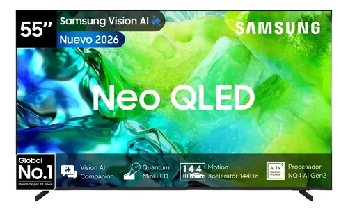 55 Neo Qled Qn80H 4K Samsung Vision Ai Smart Tv (2026)