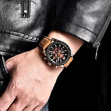 Megalith Reloj Para Hombre Reloj Cronógrafo De Cuarzo A Prue