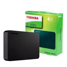 Toshiba Disco Rigido Portatil 4tb Usb 3.0 Canvio Basi Ppct