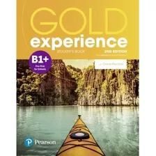 Gold Experience B1+ 2nd Edition - Student´s Book With Online, De Pearson. Editorial Pearson En Inglés, 2019