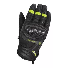 Guantes Moto Atrox Nf-4148 Negro Amarillo