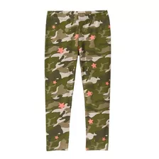 Legging Calza Crazy8 Camuflada Verde Algodón Nenas Niñas