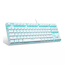 Teclado Mecanico Para Juegos Blanco, Magegee Mk-star Teclad