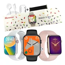 Relógio Smartwatch W29 Pro Série 9 C/ Case E Pulseira Brinde