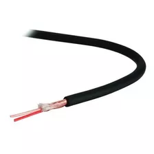 Cable Para Micrófono St 6.3mm Rollo X 10mt Color Negro