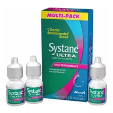 Systane Ultra 3 Pack 10ml Lubricante Para Ojos