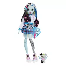 Monster High Muñeca - Frankie Stein Con Mascota *original.!!