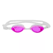 Óculos De Natação Infantil - Rosa/branco - Elp1053