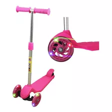 Patinete Infantil Reforçado Scooter Led 3 Rodas Luzes