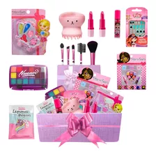 Mini Kit Presente Infantil Maquiagem Meninas 11 Itens Ms119