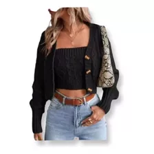 Conjunto Chaleco + Crop Tops Coleccion 2022