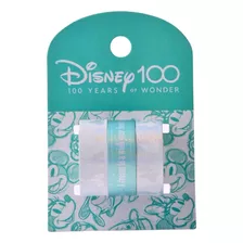 Cinta Adhesiva Mooving Disney 100 Años 15 Mm 3 Mts. X 3 U. Color Verde