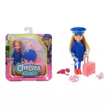 Pilota Chelsea Profissões Barbie - Mattel Gtn86-gtn89