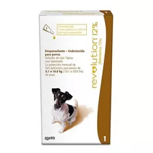 Pipeta Para Pulgas Y Parásitos Revolution Perros 5 A 10 Kg