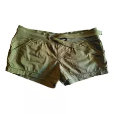 Short De Mujer Verde Militar 