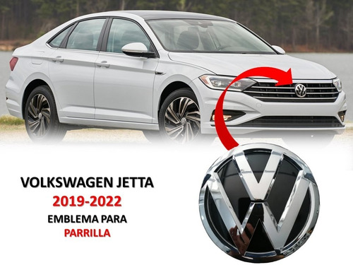 Emblema Para Parrilla Volkswagen Jetta 2019-2020-2021-2022 Foto 2