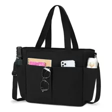 Bolsas De Lona Para Mujer Bolsas De Tote Tote Bag Negro