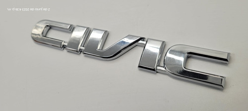 Emblema Aplica Para Honda Civic  Foto 3