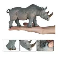 Animais Selvagens Rinoceronte Series Tpr Figura Brinquedo